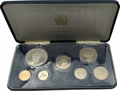 Ямайка набор из 7 монет 1971 год