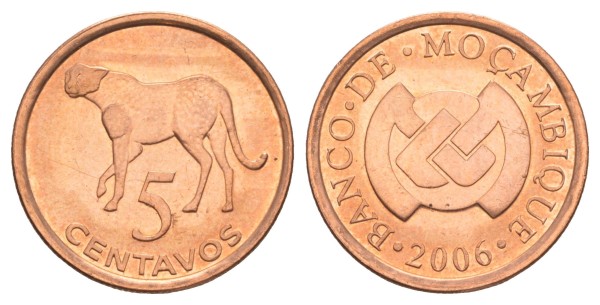 Мозамбик, 5 сентаво 2006 год
