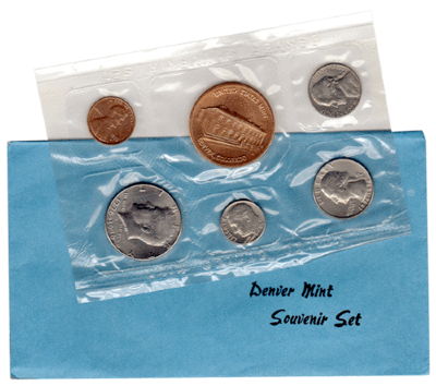 США, Набор монет 1976 год, «Souvenir Mint Set»