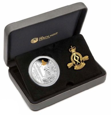 Австралия, 1 доллар 2011 год, 100 лет Королевскому Военному Колледжу