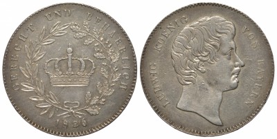 Бавария, 1 талер 1826 год