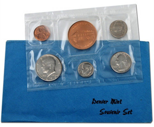 США, Набор монет 1990 год, «Souvenir Mint Set»