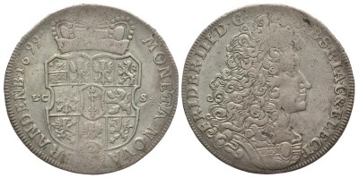 Бранденбург-Пруссия 2/3 талера 1699