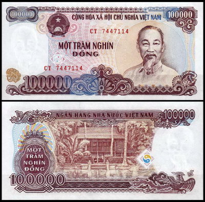 Вьетнам 100 000 донг 1994 (UNC Pick 117)
