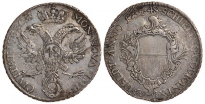 Любек 48 шиллингов = 1 талер 1752
