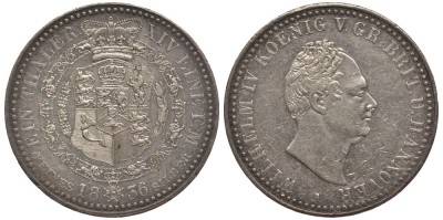 Ганновер 1 талер 1836 A, Вильгельм IV (1830-1837) 