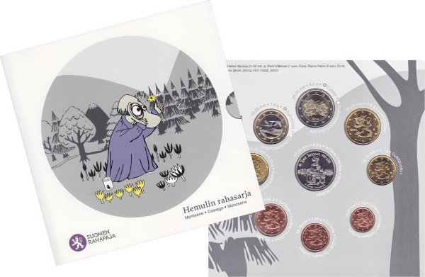 Финляндия, Набор монет 2014 года (буклет) №3