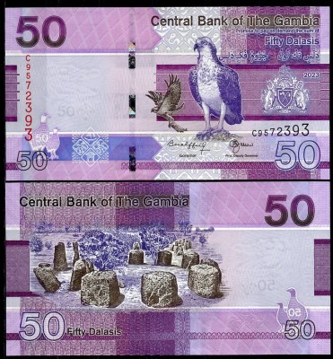Гамбия 50 даласи 2023 (UNC Pick 40)