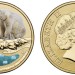 Австралия, 1 доллар 2013 (UNC, бронза) Белый медведь