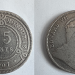 Британский Гондурас 25 центов 1907 год