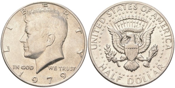 США, 50 центов 1979 год