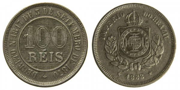 Бразилия 100 рейс 1888 год