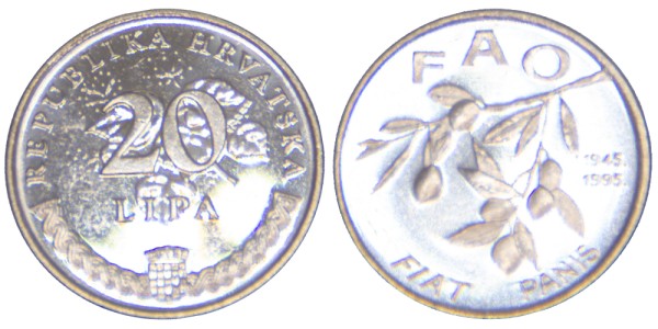 Хорватия, 20 липа 1995 год