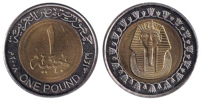 Египет 1 фунт 2008 год