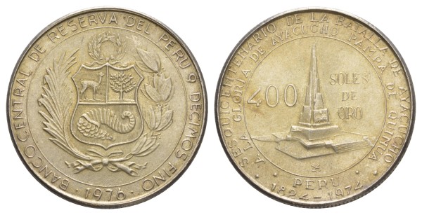 Перу, 400 соль 1976 год, Битва при Аякучо
