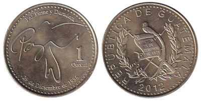 Гватемала, 1 кетцаль 2012 год