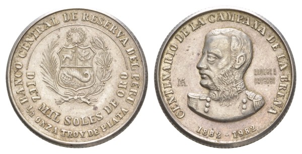Перу, 10000 соль 1982 год, битва при Брене