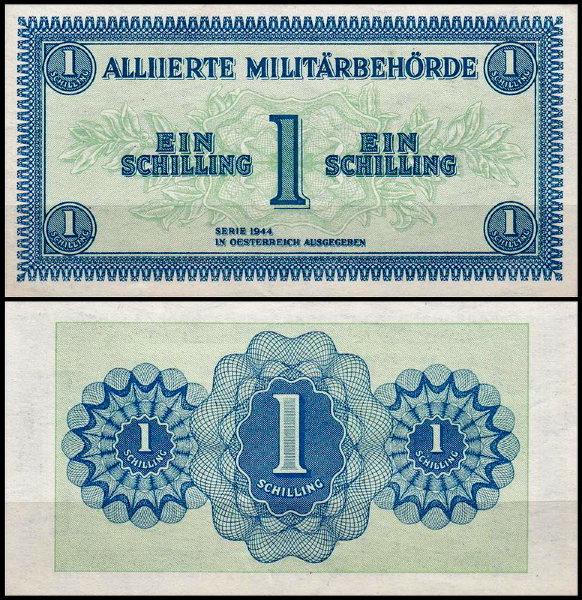Австрия 1 шиллинг 1944 (UNC Pick 103b)