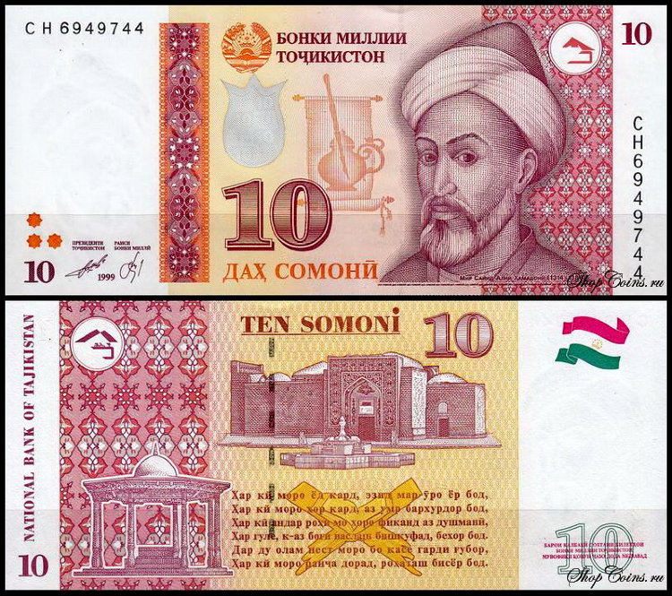 Как выглядит 100 сомон