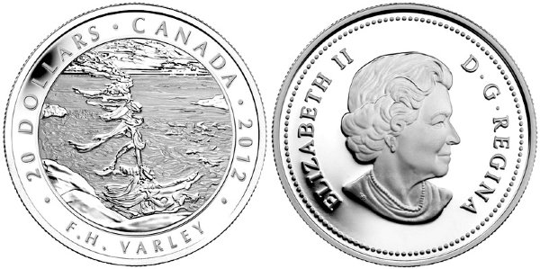 Канада, 20 долларов 2012 год, Штормовая погода, ПРУФ