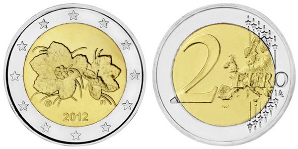 Финляндия, 2 евро 2013 (UNC, биметалл)