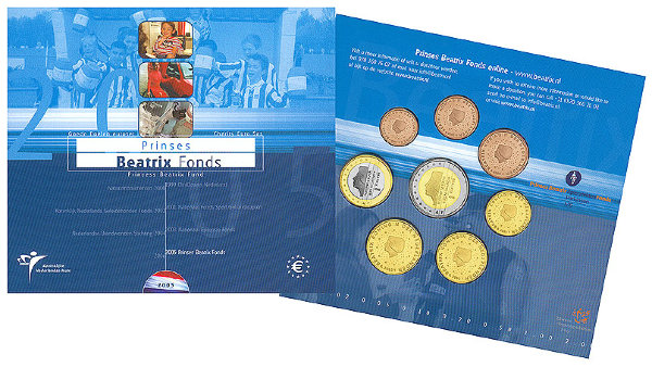 Нидерланды, Набор монет 2005 года (буклет)