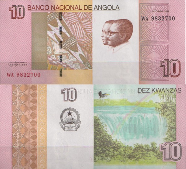 Ангола 10 кванза 2013 (UNC Pick 151b)