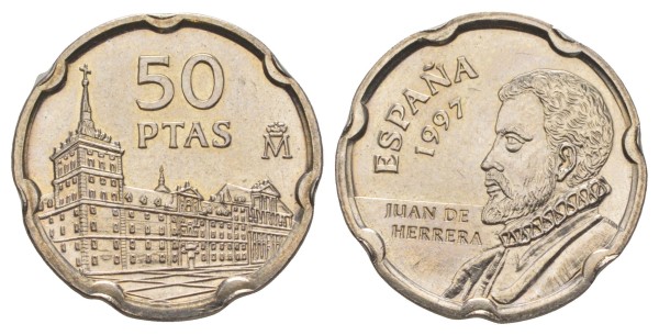 Испания, 50 песет 1997 год