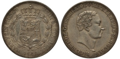 Мекленбург-Шверин 2/3 талера 1840 Пауль Фридрих (1837-1842)