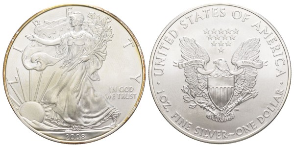 США, 1 доллар 2008 год