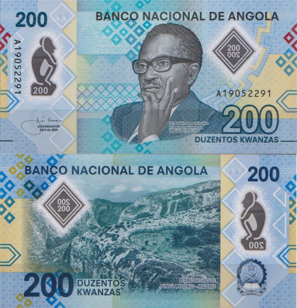 Ангола 200 кванза 2020 (UNC Pick NEW) 