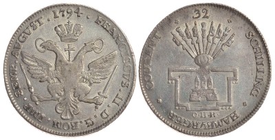 Гамбург 32 шиллинга 1794
