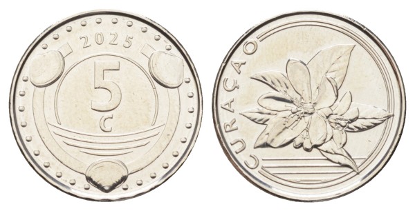 Кюрасао 5 центов 2025