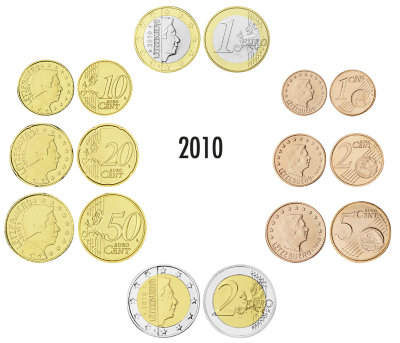 Люксембург, Набор монет 2010 года