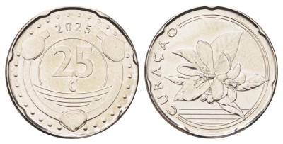 Кюрасао 25 центов 2025
