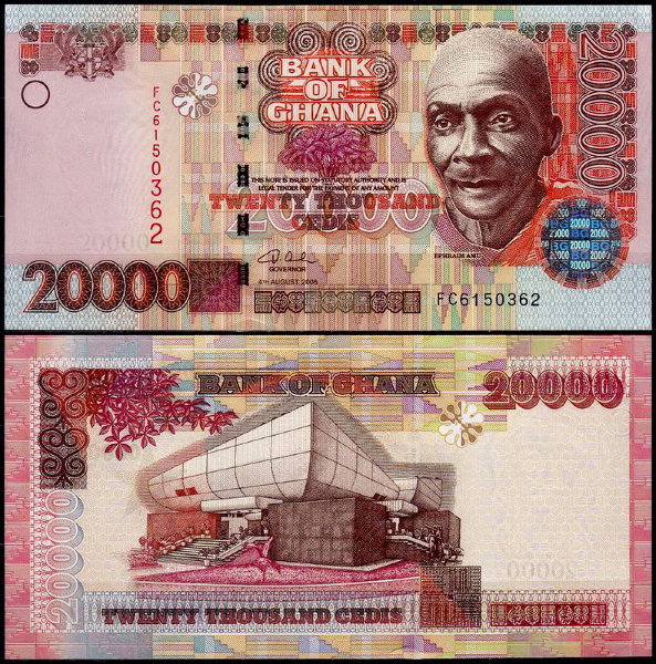 Гана 20000 седи 2006 (UNC Pick 36)