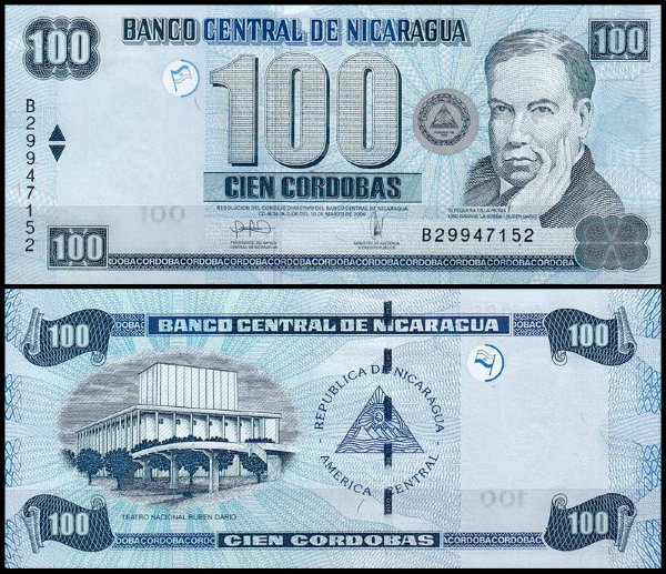 Никарагуа 100 кордоба 2006 (UNC Pick 199)