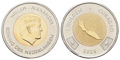 Кюрасао 1 гульден 2025