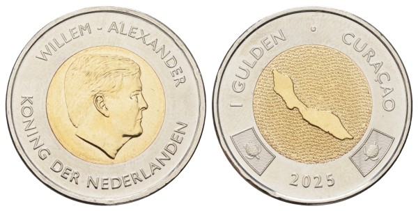 Кюрасао 1 гульден 2025