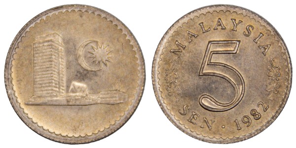Малайзия 5 сен 1982 год