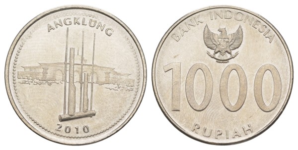 Индонезия, 1000 рупий 2010 год