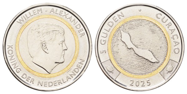 Кюрасао 5 гульденов 2025