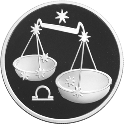 2 рубля 2002 Знаки зодиака - Весы