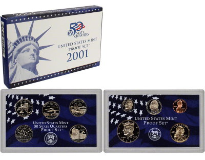 США, Годовой набор 2001 год, ПРУФ
