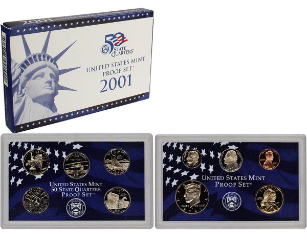 США, Годовой набор 2001 год, ПРУФ
