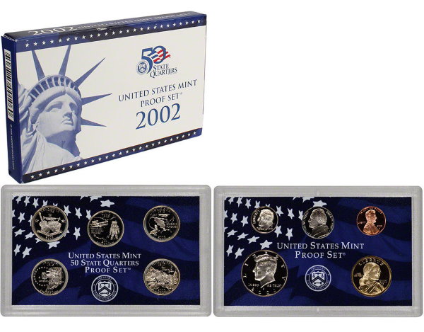 США, Годовой набор 2002 год, ПРУФ