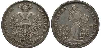 Любек 1/8 талера 1730