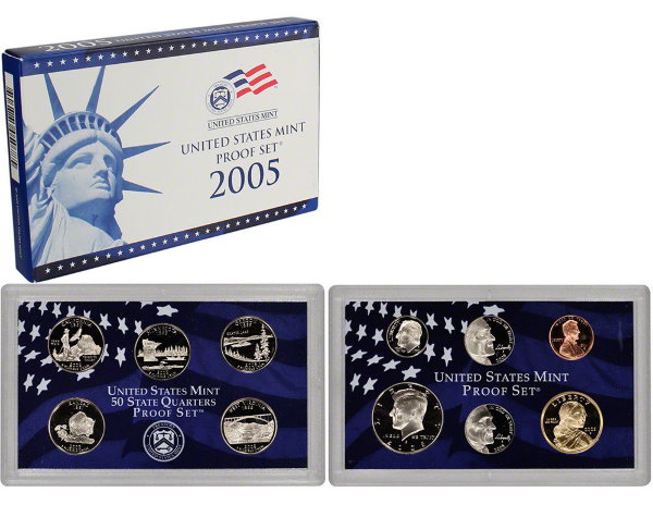 США, Годовой набор 2005 год, ПРУФ