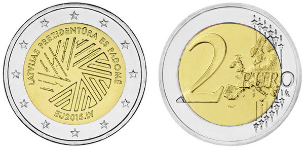 Латвия, 2 евро 2015 год, Председательство Латвии в Совете ЕС