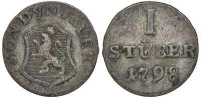 Йевер 1 штюбер 1798 Русское правление